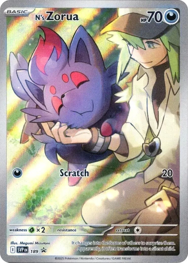 N's Zorua Pokémon TCG Cards for sale | eBay