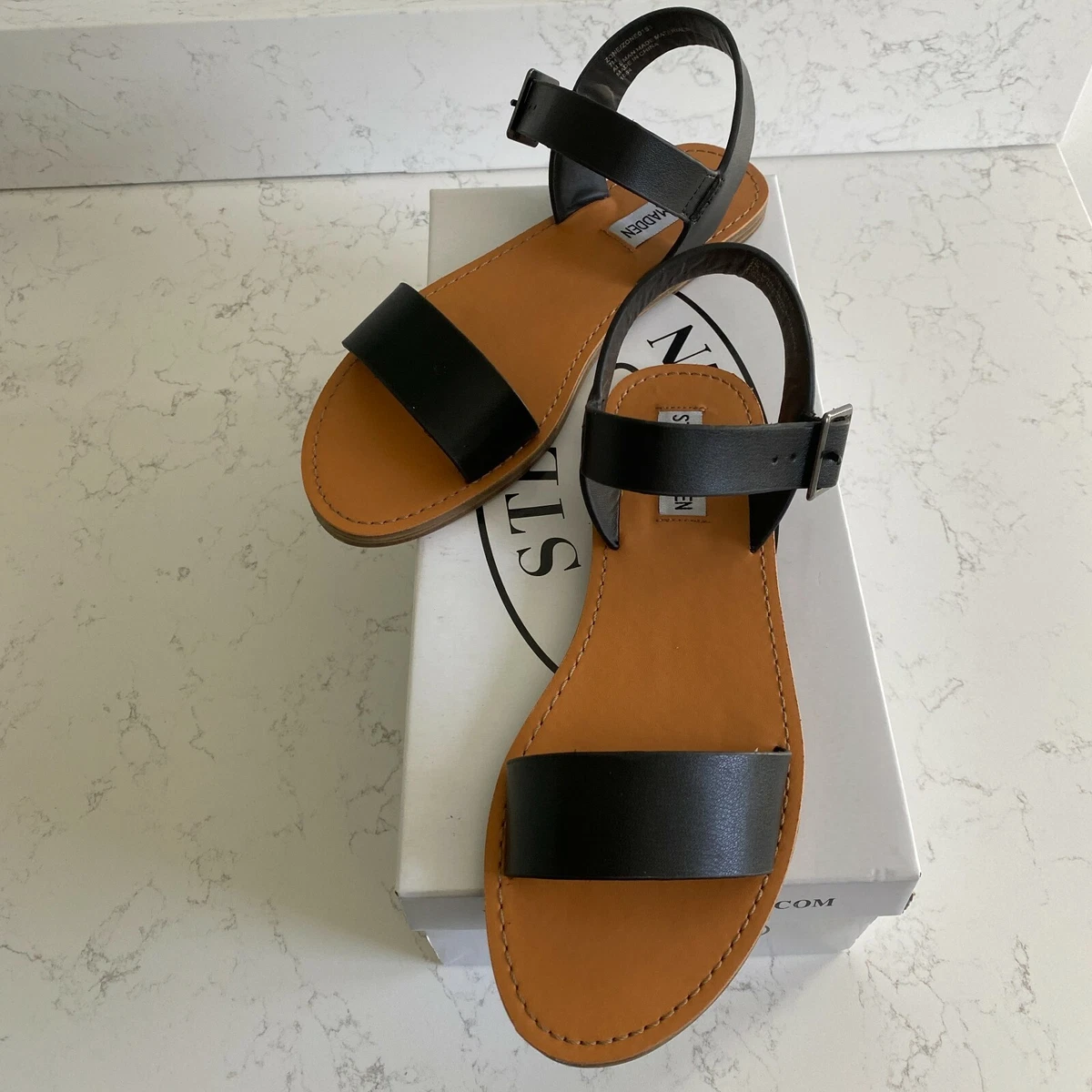 Steve madden zone 2025 ankle strap sandal
