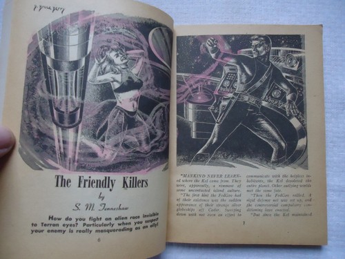 IMAGINATION SCIENCE FICTION JUNE 1958 THE FRIENDLY KILLERS BY SM TENNESHAW - Imagen 3 de 4