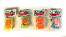 Set of 4 Vintage 1960s Hong Kong Plastic Dune Buggies