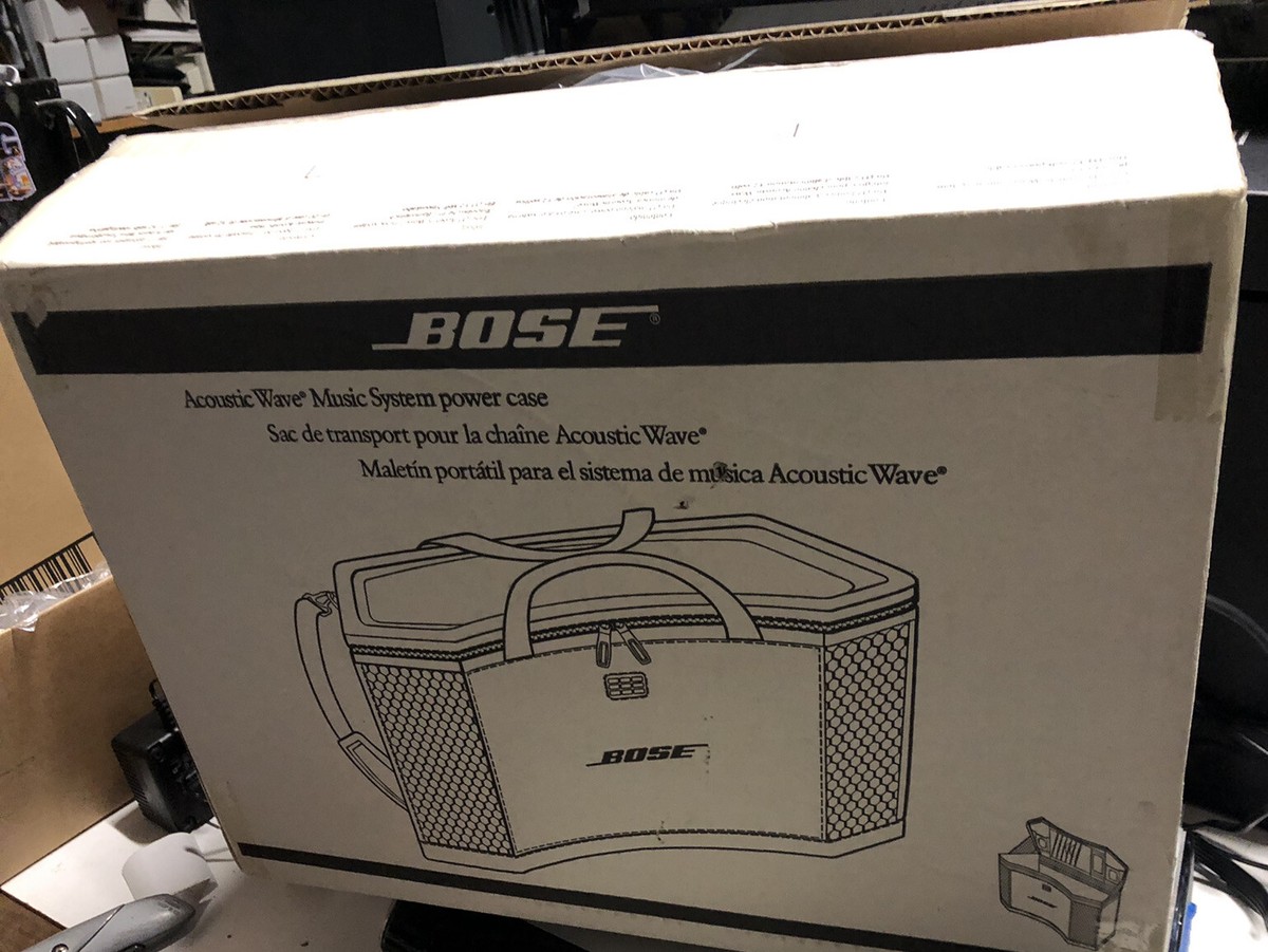 BOSEボーズ ACOUSTIC WAVE AWM 用ケース Bose Acoustic Wave Music System CD-Cassette Radio Bag Cable