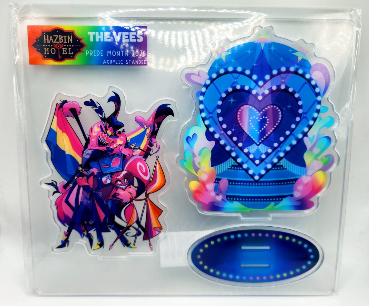 ハズビンホテル PRIDE 2025 THE VEES アクリルスタンド Hazbin Hotel Pride Month 2025 - THE VEES Acrylic Standee
