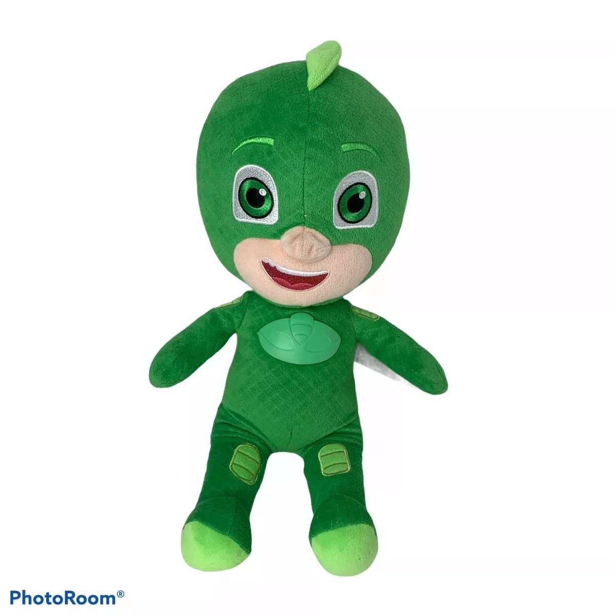 PJ Masks Sing Talk Green Gekko Plush Toy Doll 14 Sings Talks