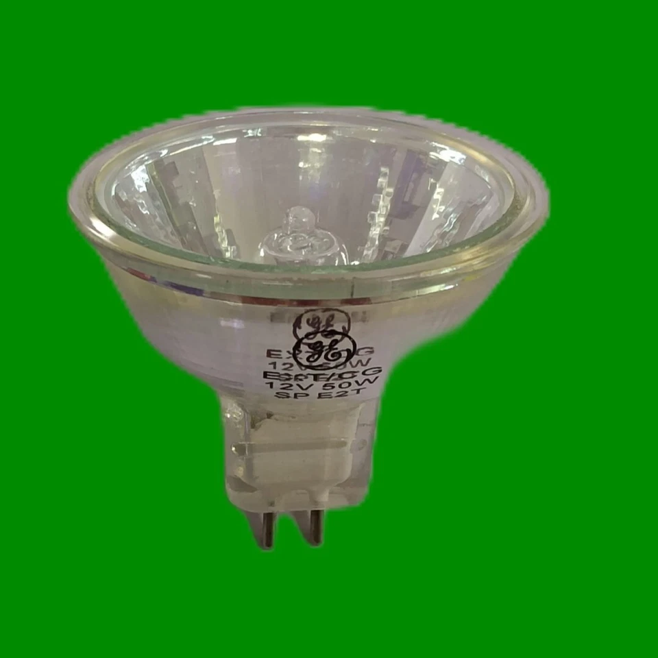 2x GE 50W Halogen GU 5.3 MR16 12V 2900K Warm White Dimmable Spot Light Bulb Lamp - Image 2 of 3