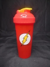 The Flash Hero Shaker Cup Bottle Large 28oz Dc Comics BPA Free Perfect Shaker
