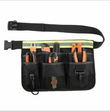 Garden Tool Organizer Bag Bucket Storage Belt Waist Pouch Hardware Multi Pockets