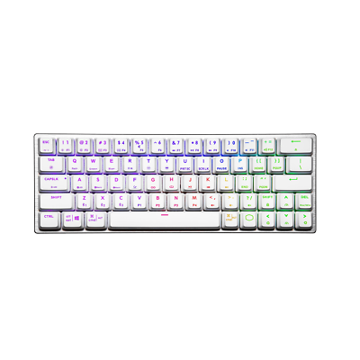 Cooler Master SK622 White Keyboard RGB LED Low Profile Mechanical