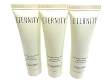 Eternity for Woman by Calvin Klein Eternity Luxurious Shower Gel 1 oz LOT OF 3