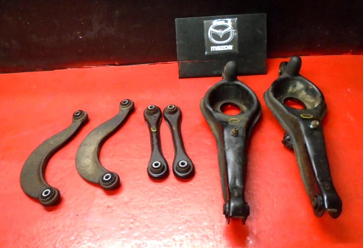 04 05 06 MAZDA3 MAZDA 3 REAR SUSPENSION CONTROL ARM SET OEM | eBay