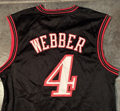 Philadelphia 76ers Chris Weber Reebok Swingman Jersey Adult Medium