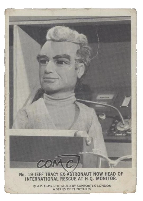 Thunderbirds Collectable Trading Cards