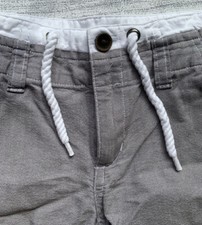Toddler Boys JANIE AND JACK Grey Convertible Pants EUC 18-24 Months