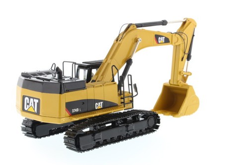 DIECAST MASTERS - Excavadora de orugas CATERPILLAR 374DL con conductor y caja... - Imagen 3 de 10