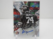 ELOY JIMENEZ 2019 DIAMOND KINGS ROOKIE AUTOGRAPH AUTO! RC! CHICAGO WHITE SOX!