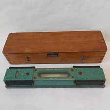 Vintage Kinex 5727  Czechoslovakia Precision Level 1/250 0,03/1000 Mechanics+Box