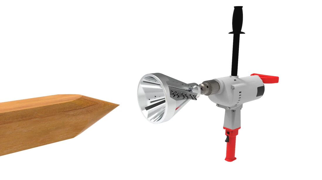 Lumberjack Tools 45° Degree Post Pointer XL - ST5625-45 | eBay