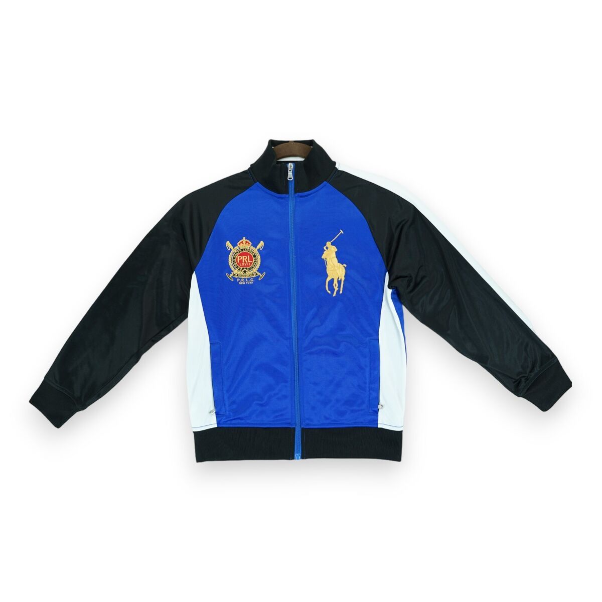 Polo Ralph Lauren Track Jacket Big Pony Embroidered Crest Polo Ralph Lauren Track Jacket Big Pony Embroidered Crest