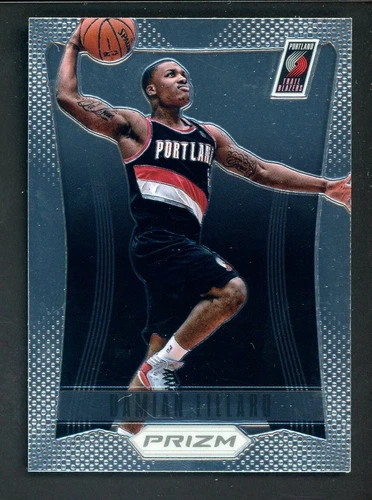 2012-13 Prizm #245 Damian Lillard Blazers RC Rookie