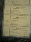Popular Club Plan $2 Dividend Certificate's 1997-1998 W/Stub  Nice Lot — photo 4