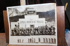 Antique 8x10 Photo The Loyal Order of Moose Group Photo