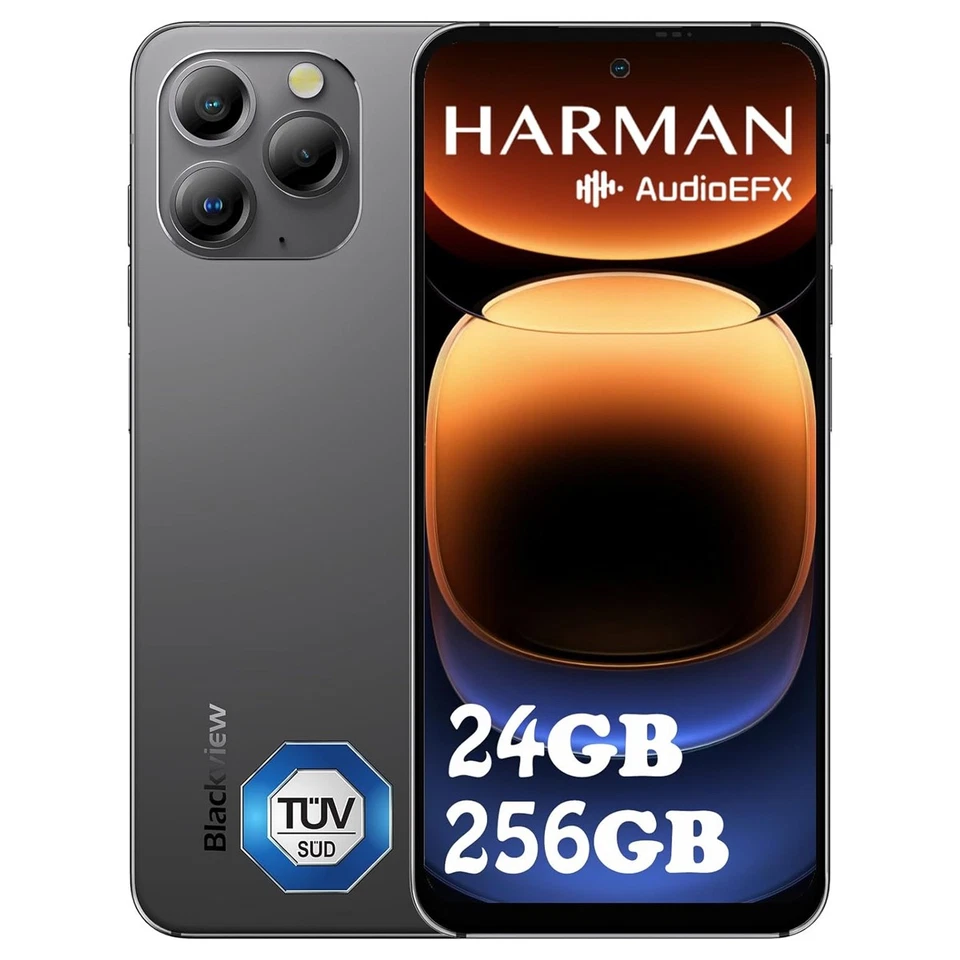 Blackview A96 4G Téléphone Portable 24Go+256Go 6,5" 2.4K 120Hz Android 13 NFC - Photo 2/4