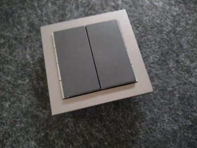 KNX ekinex by sbs 4fach Taster mit Thermostat 71 EK-E12-TP-RW-NF Serie E12