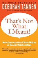 That's Not What I Meant! | Deborah Tannen | Taschenbuch | Englisch | 2020