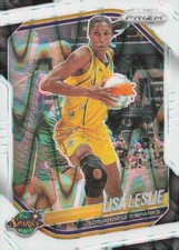 2025 Panini Prizm WNBA Prizms White Seismic #106 Lisa Leslie