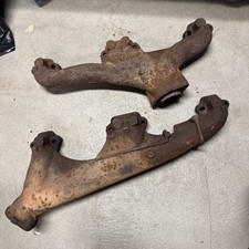 Pair Amc Oem Free Flow Exhaust Manifolds Manifold 71-74 Amx 360-401 Machine