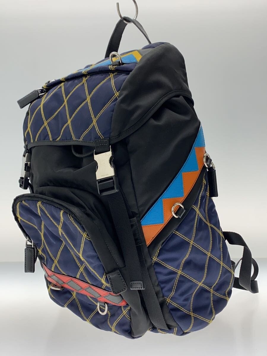 PRADA Backpack BLK Allover Pattern from japan - image 2
