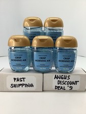 Bath  Body Works Pocketbac Gel Hand Sanitizers   Crisp Morning Air  - 5 Pack
