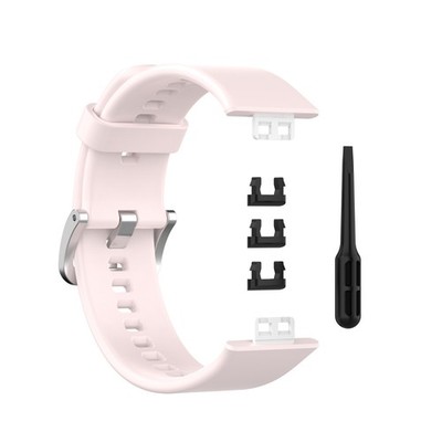 Ersatz-Armband für Huawei Watch Fit TIA-B09 Silikon-Sport-Uhrenband-Armband