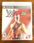 PS3 Playstation 3 Game -  WWE 2K15 Wrestling Game - Cena Cover