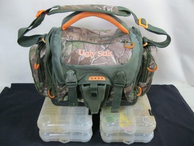Ugly Stik Green Camo Soft Side Tackle Box Bag | eBay Ugly Stik Green Camo Soft Side Tackle Box Bag | eBay