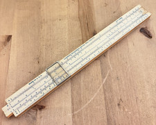 Lawrence Engineering Service Wood Slide Rule, Made in the USA
