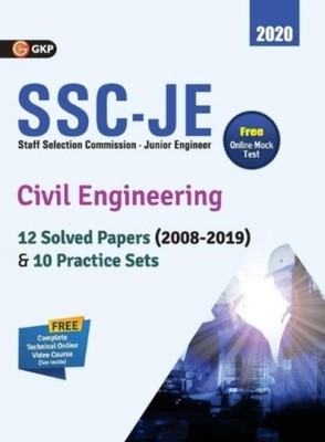 GKP - SSC JE 2020   Civil Engineering - 12 Solved Paper 2008-19  10 - E555z