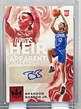 2021-22 Court Kings Brandon Boston Jr. Heir Apparent Rookie Auto Card #d /99🔥
