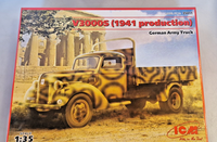 ICM 35411 Ford V3000S 1941 MilitäR German Army Truck,Modellbausatz 1:35 Neu+Ovp