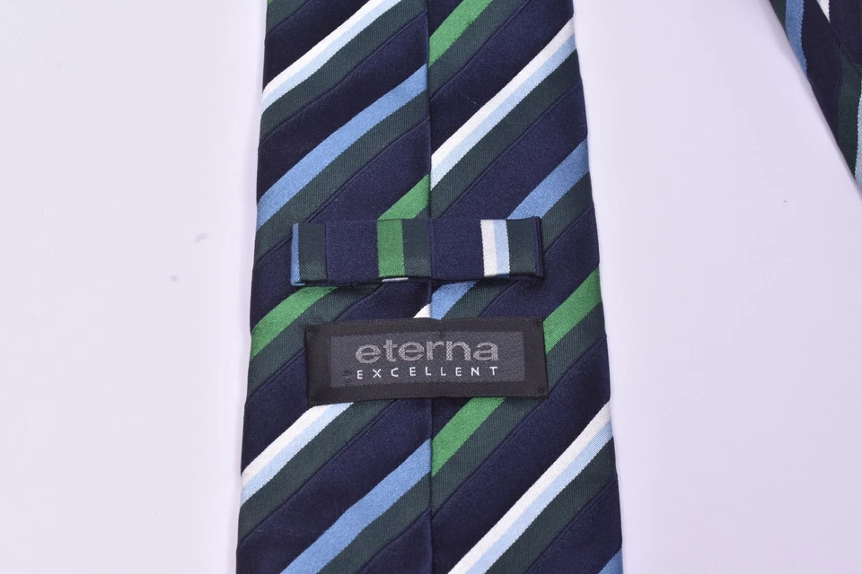 Eterna Excellent - Krawatte - 100% Seide - gestreift - guter Zustand - Vintage - Bild 4 von 4
