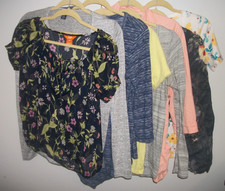 LOT OF 8 WOMEN'S CLOTHES TOPS  BLOUSES SIZE SMALL ALL IN GREAT CONDITION