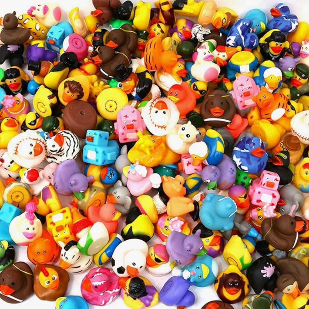 Rubber Ducks in Bulk,Assortment Duckies for Jeep Ducking Floater Duck Bath Toys