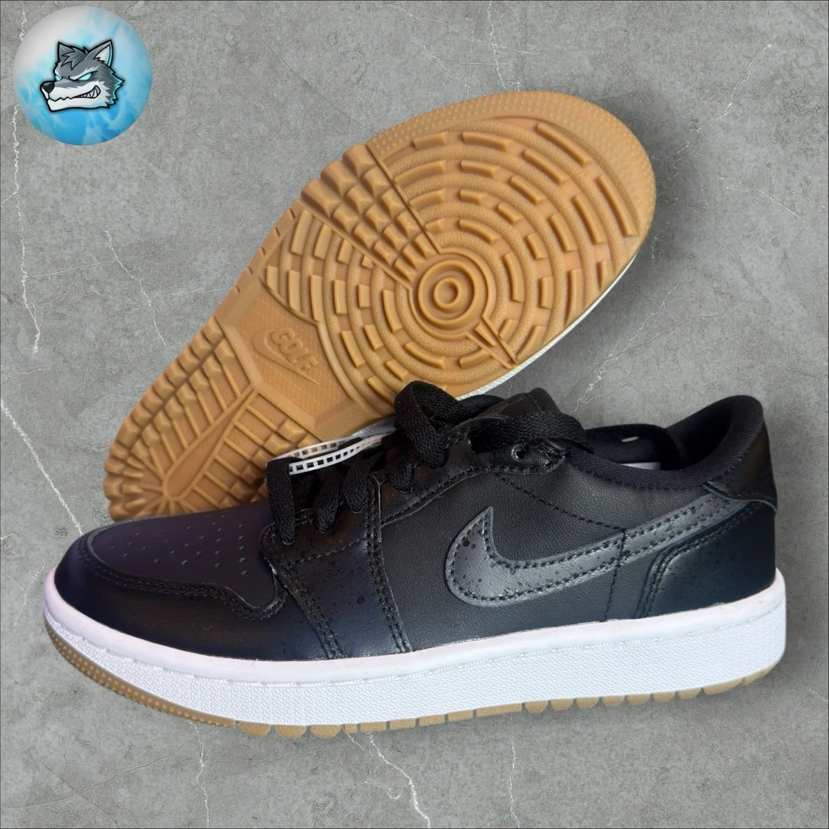 Jordan 1 Golf Low Black Gum | eBay
