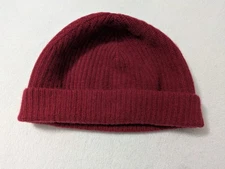 Quince Cashmere Beanie Red Maroon