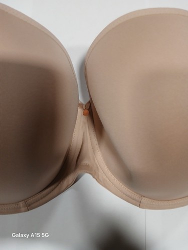 "NEW" Elomi 34K Strapless Underwire Beige Bra EL4300 - Picture 2 of 15