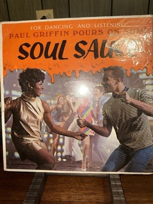 Paul Griffin   Pours On Some Soul Sauce - Vinyl Record LP Album Shrink