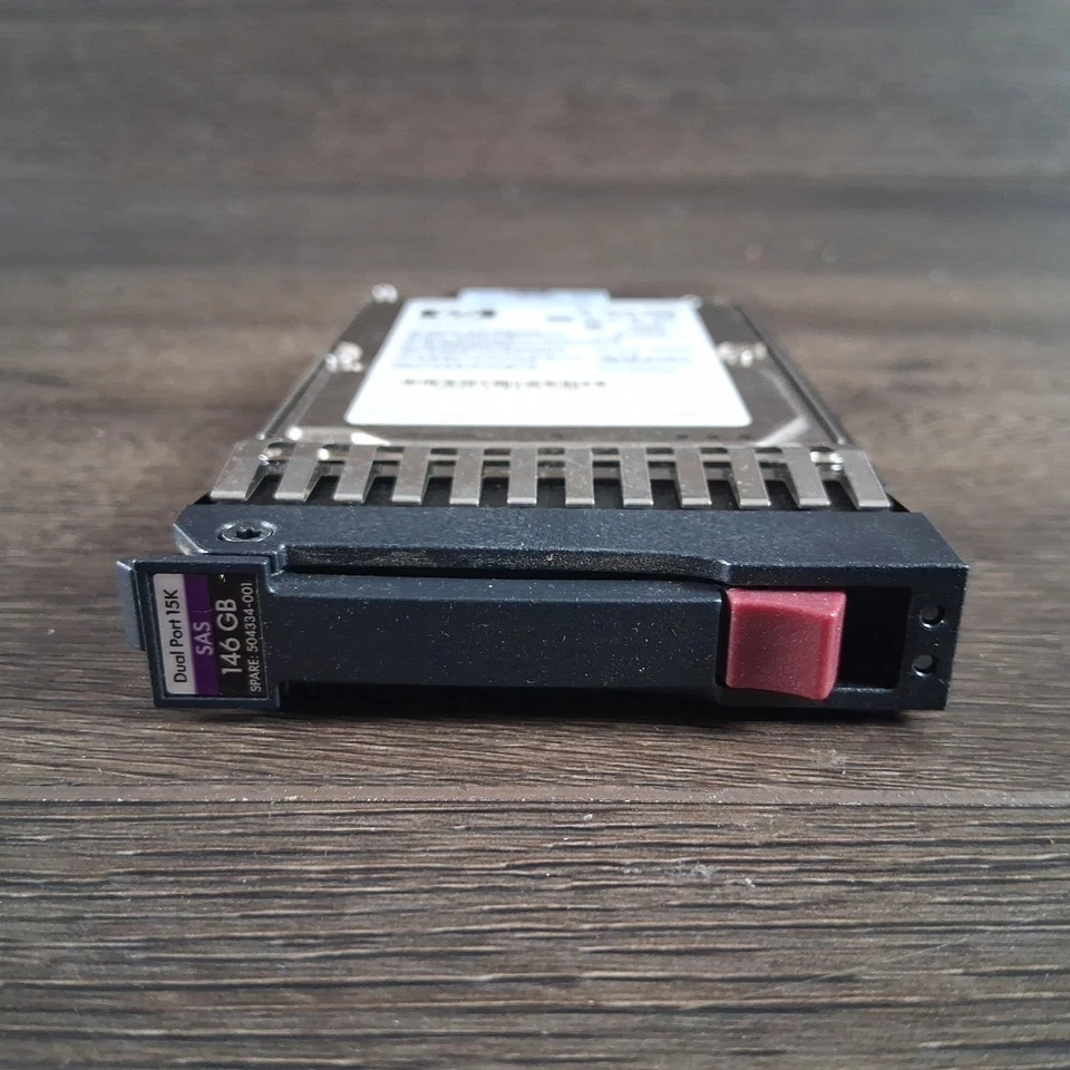 DH0146BALWN 504064-003 HP Hard Drive 146Gb Dual Port 15k SAS - Image 4 of 4