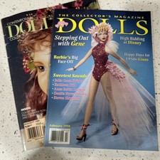 Two Dolls The Collector's Magazine Vintage 1995  98 Antique Dolls Collectors