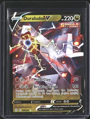 Duraludon V 122/203 Holo V Rare Evolving Skies Pokemon NM/M