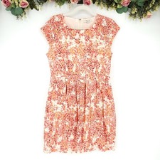 Madewell Watercolor Painted Lace Bloom Dress Size 10
