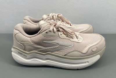 Brooks Womens Ghost Max SE Shoes Size 9 Peach Beige Running Sneakers New